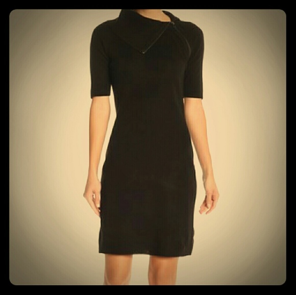 Calvin Klein Dresses & Skirts - Calvin Klein Zip Neck Sweater Dress NWT